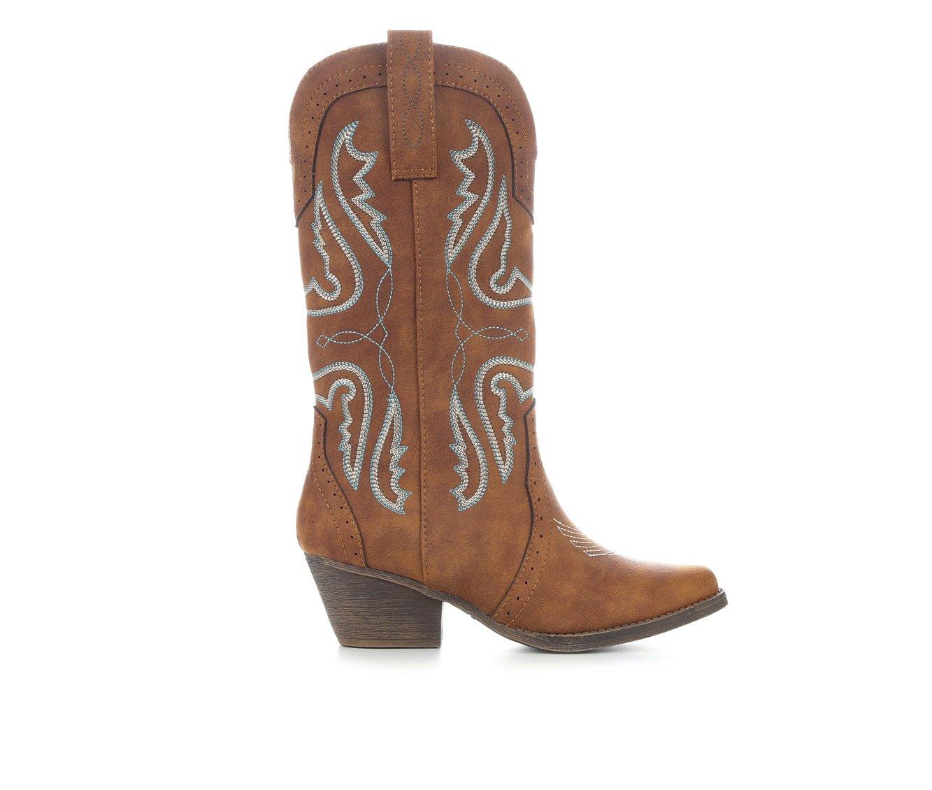 Brown Cowgirl Boots & Brown Leather Cowgirl Boots