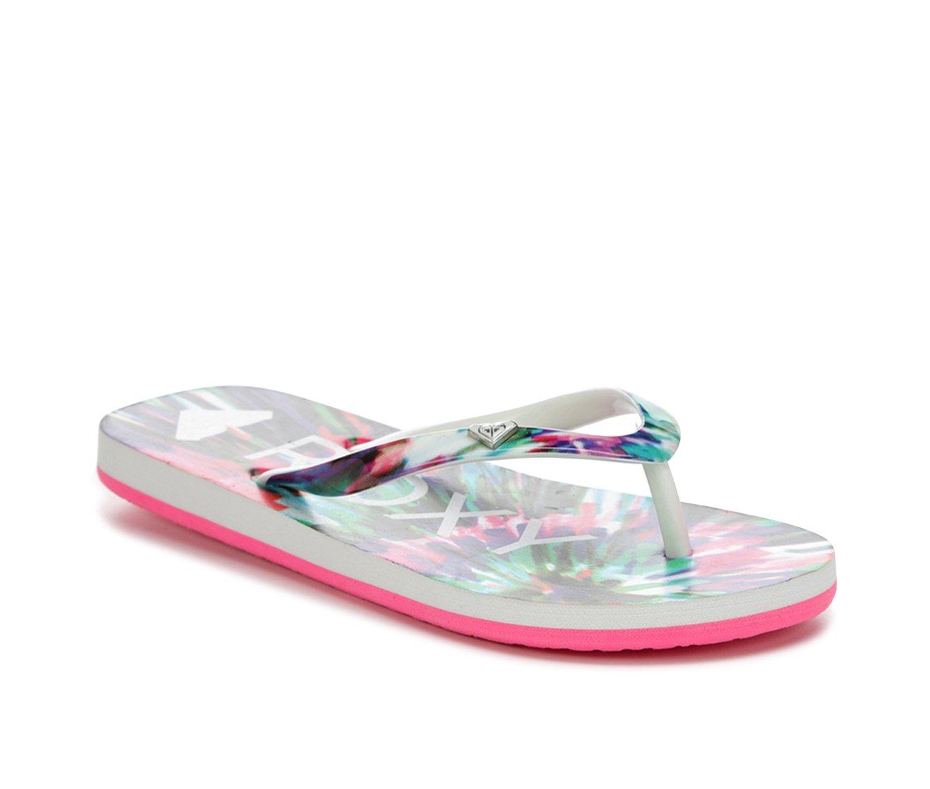 Girls' Roxy Little Kid & Big Kid RG Pebbles VII Flip-Flops