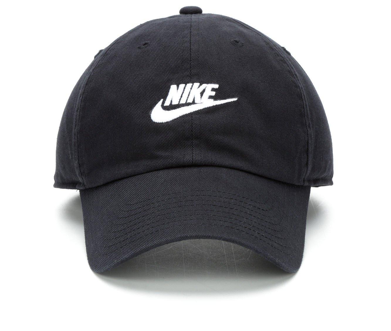 Men's Nike Futura Washed Baseball Cap - Black - Size One Size