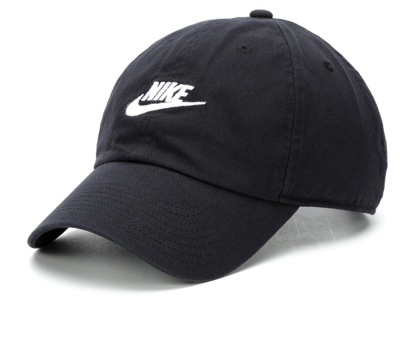 Men's Nike Futura Washed Baseball Cap - Black - Size One Size