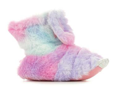 Capelli New York Toddler Dino Claw Dinosaur Sparkle Boot Slippers