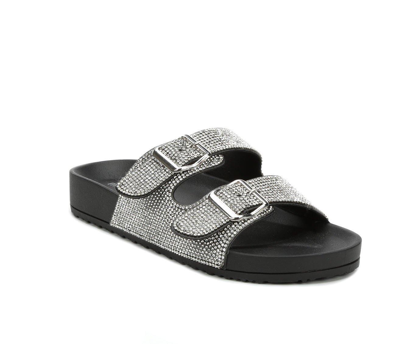 teddy footbed sandals