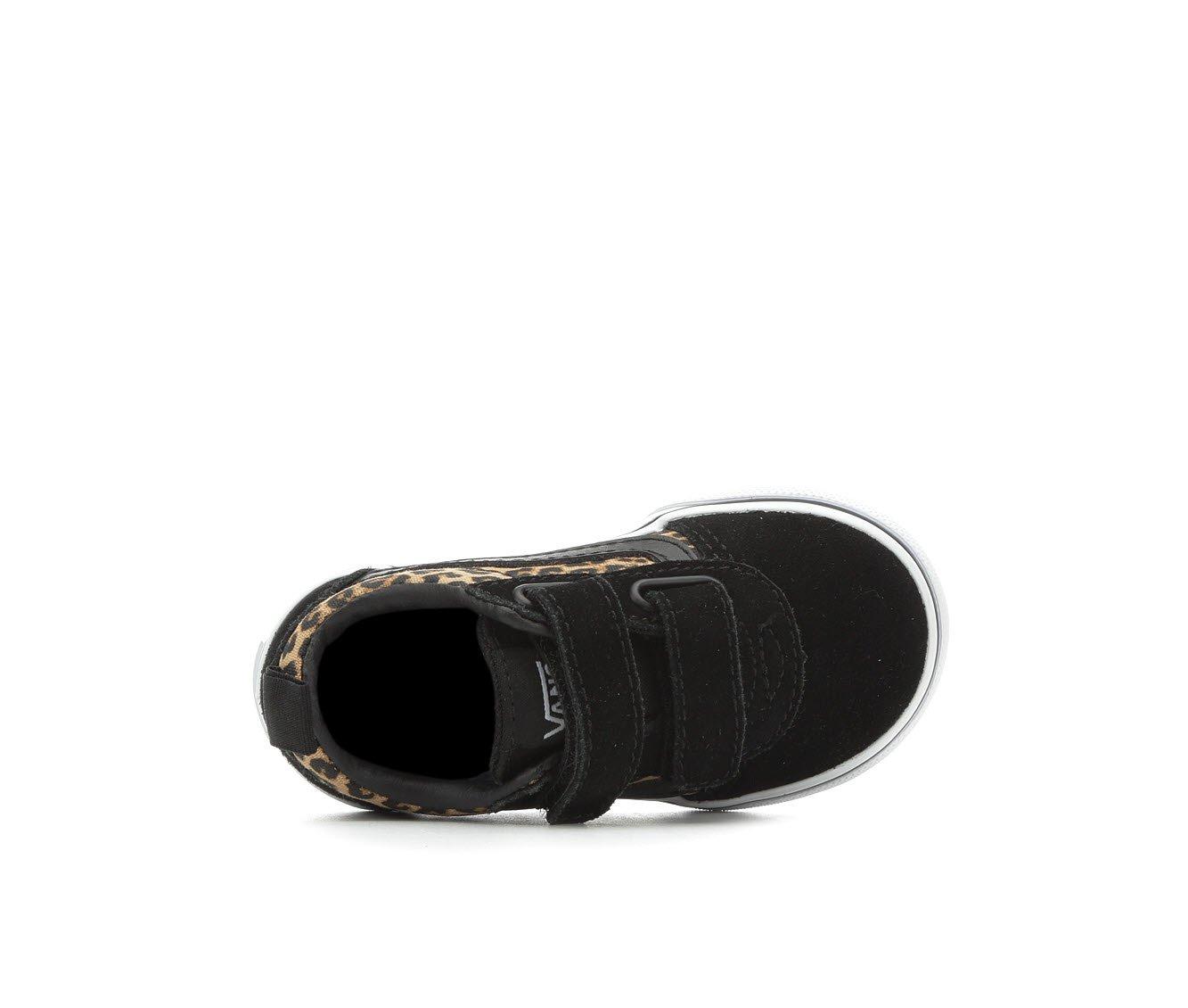 black leather vans infant