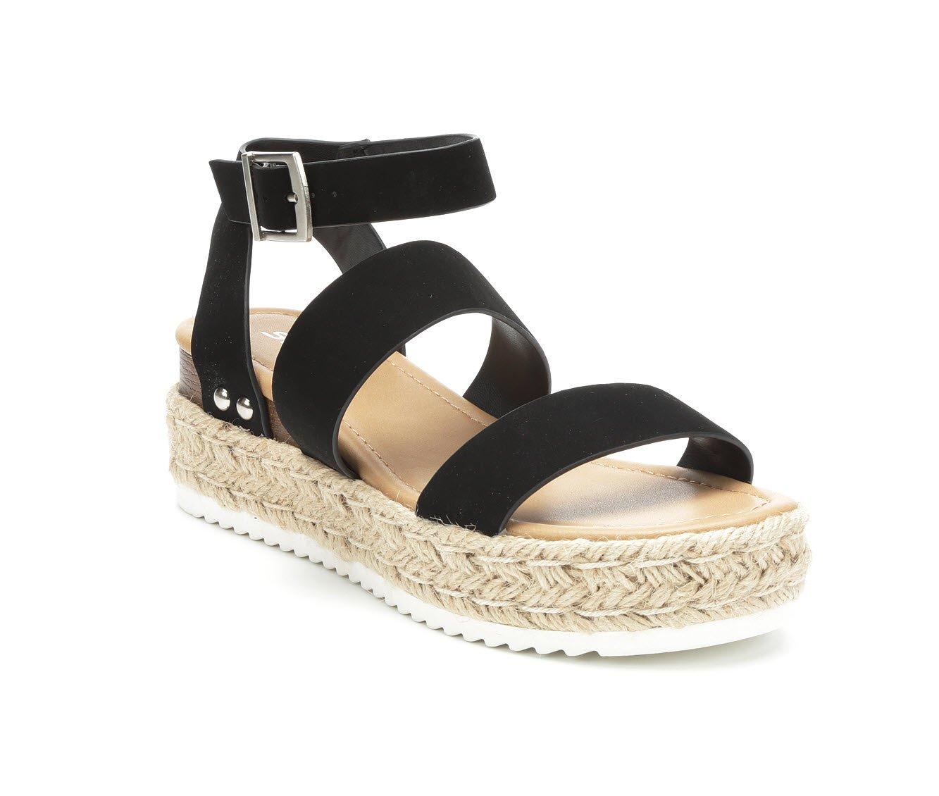 white soda platform sandals