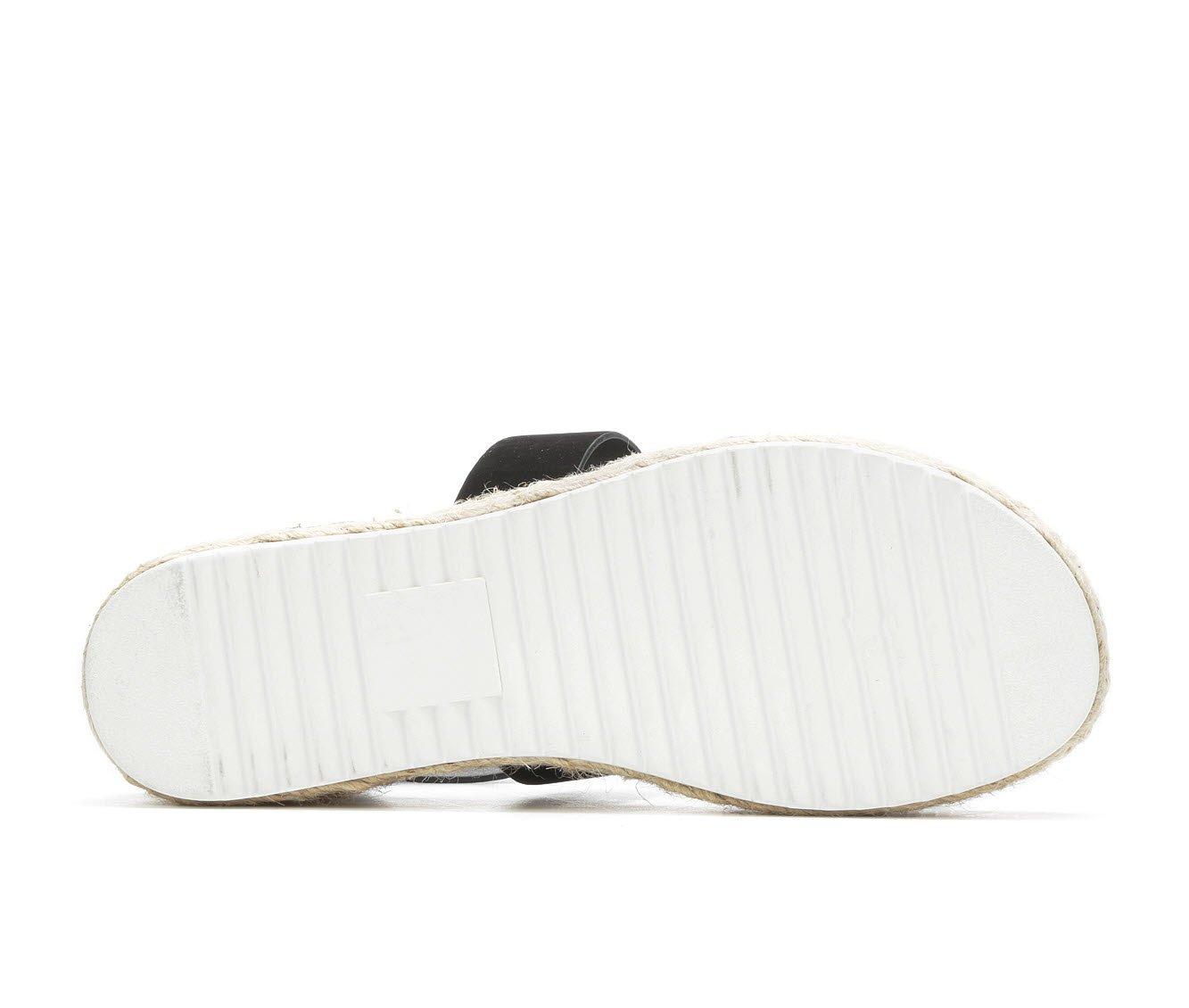 white soda platform sandals