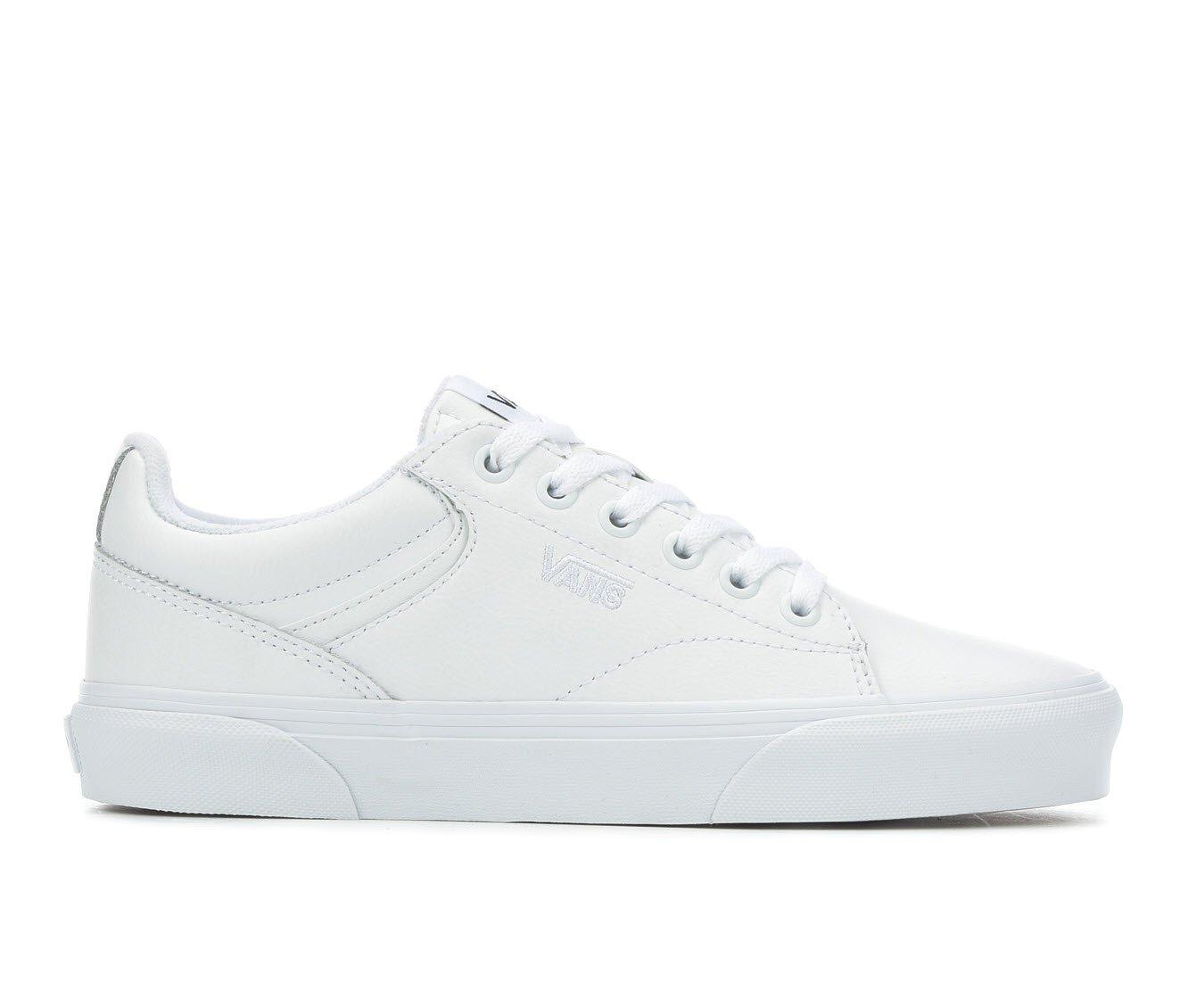 Mens white cheap vans shoes