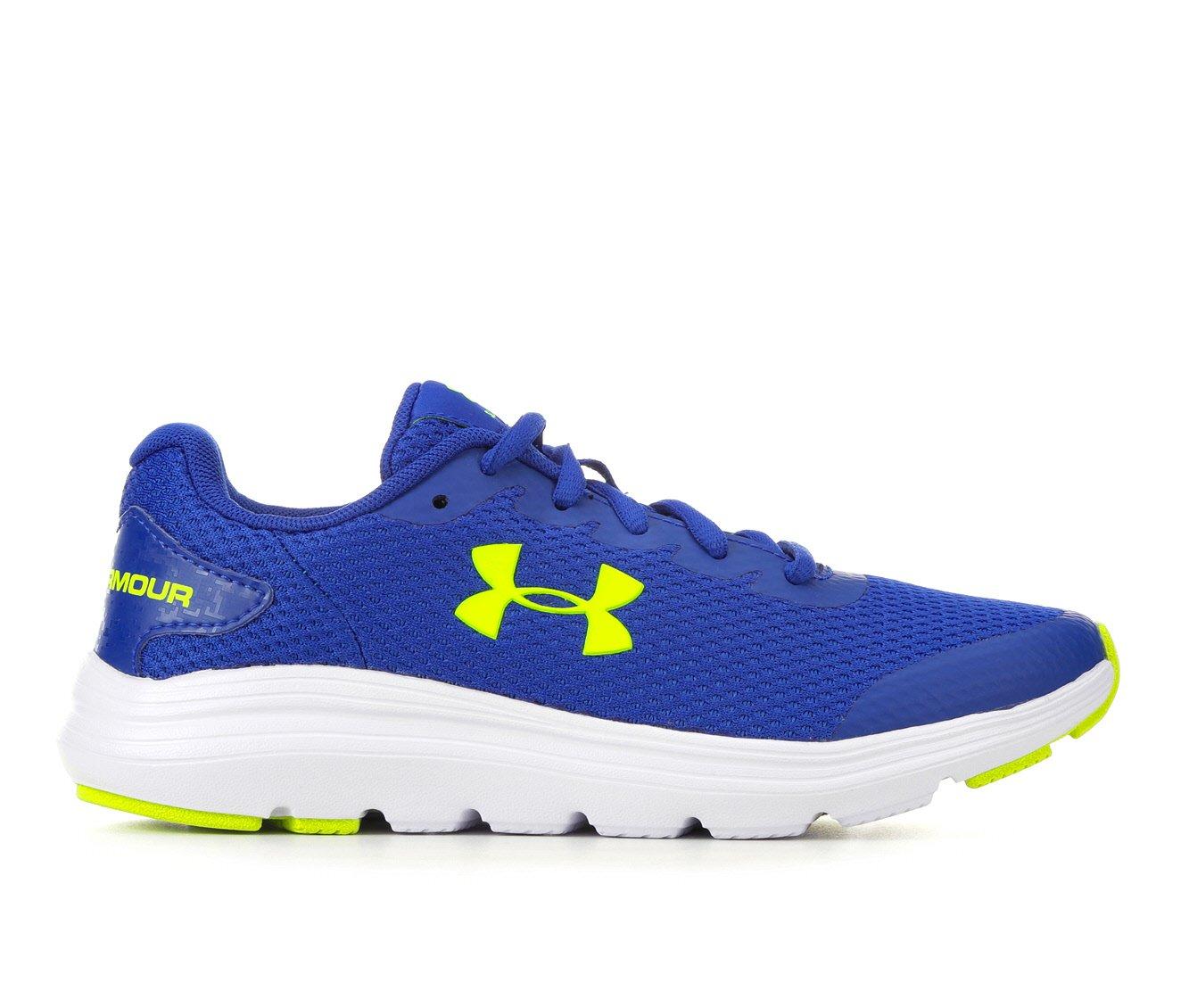 Details about   UNDER ARMOUR UA BGS FIRE & ICE 1246434-410 KIDS SHOES SIZE 6.5 TOUTH  AUTHENTIC 