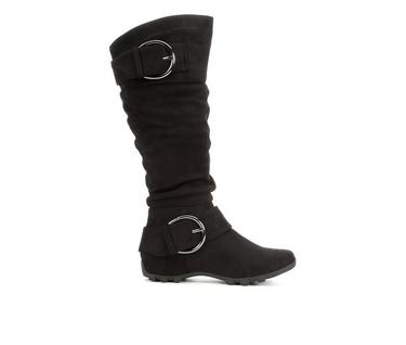 Women's Unr8ed Skippy Ruched Knee High Boots