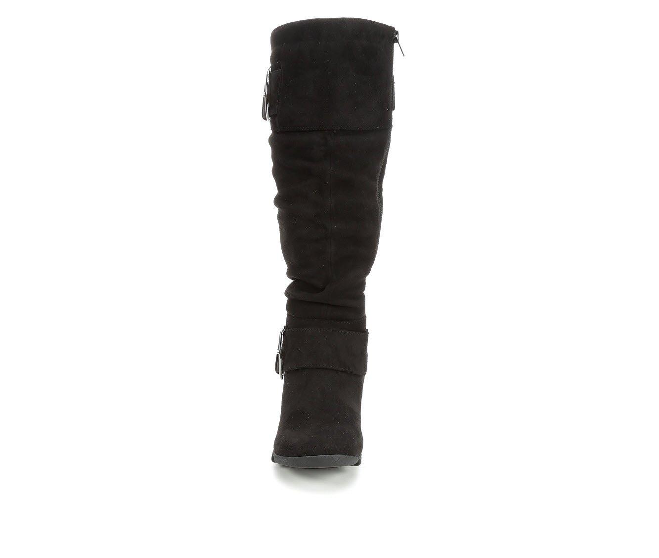 Women's Unr8ed Skippy Ruched Knee High Boots