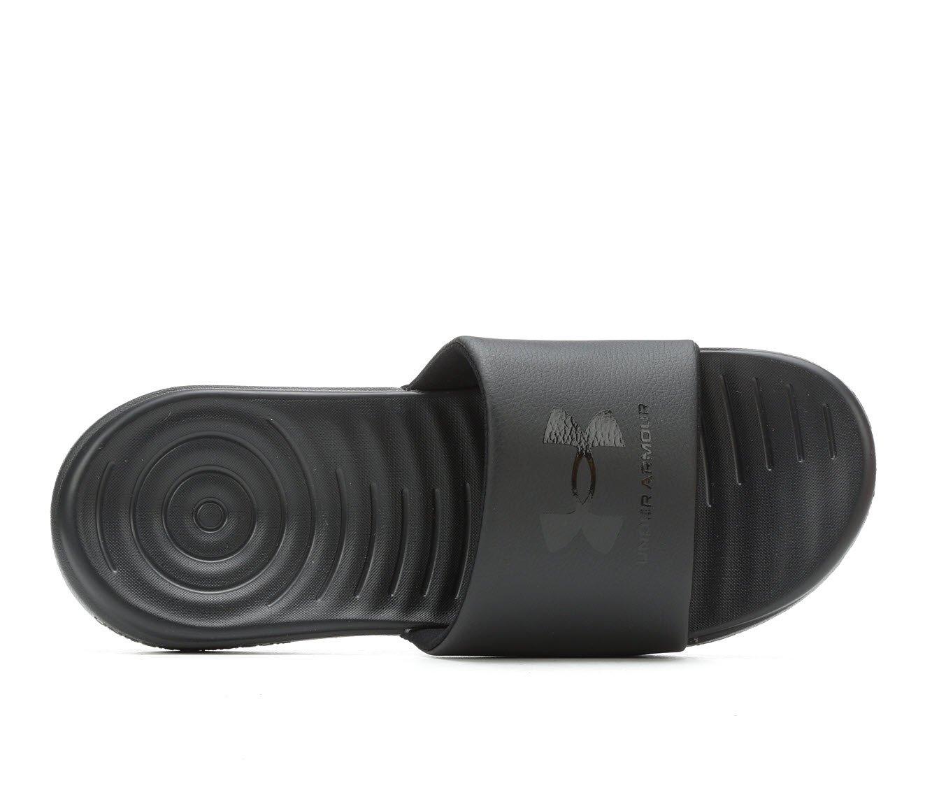 mens under armour slip ons