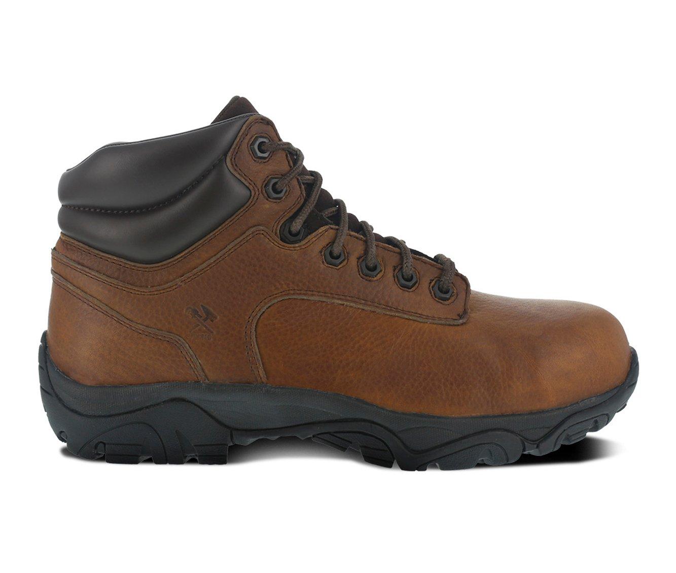 HOT ! Iron Age Mens Rubber Work Boots Iron Age Men's Brown