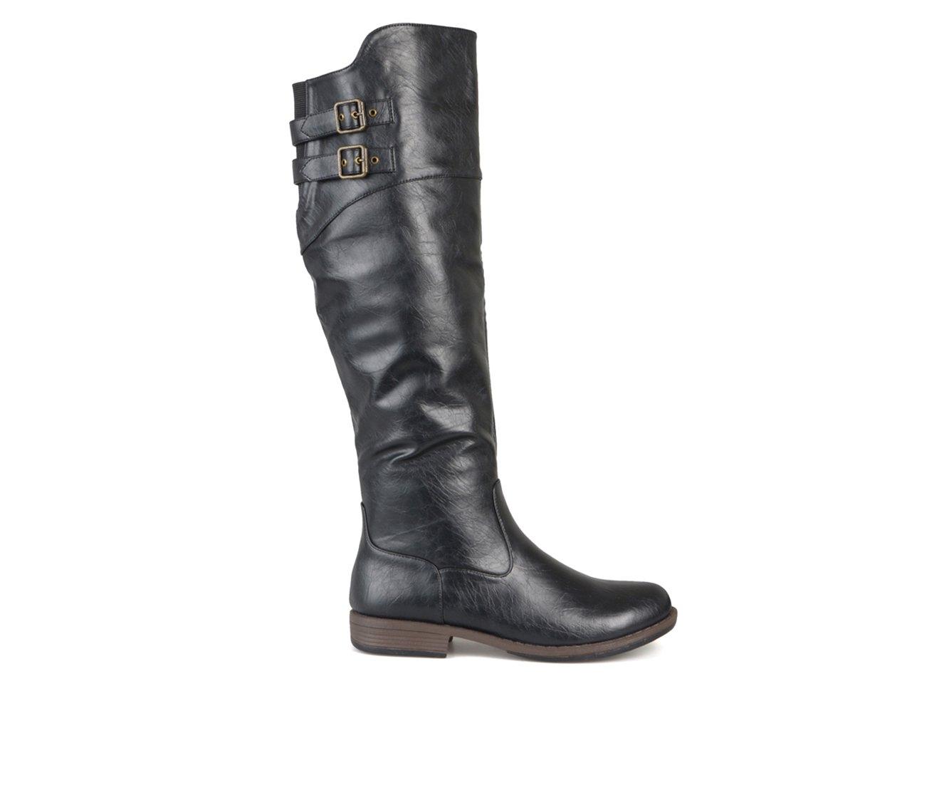 journee collection tori knee high riding boots wide calf