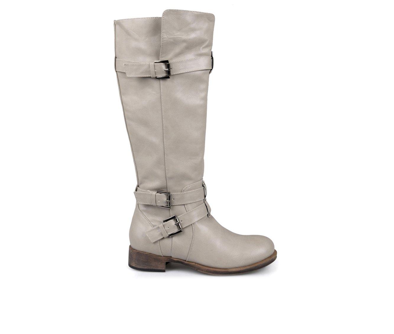 Women's Journee Collection Bite Wide Calf Knee High Boots