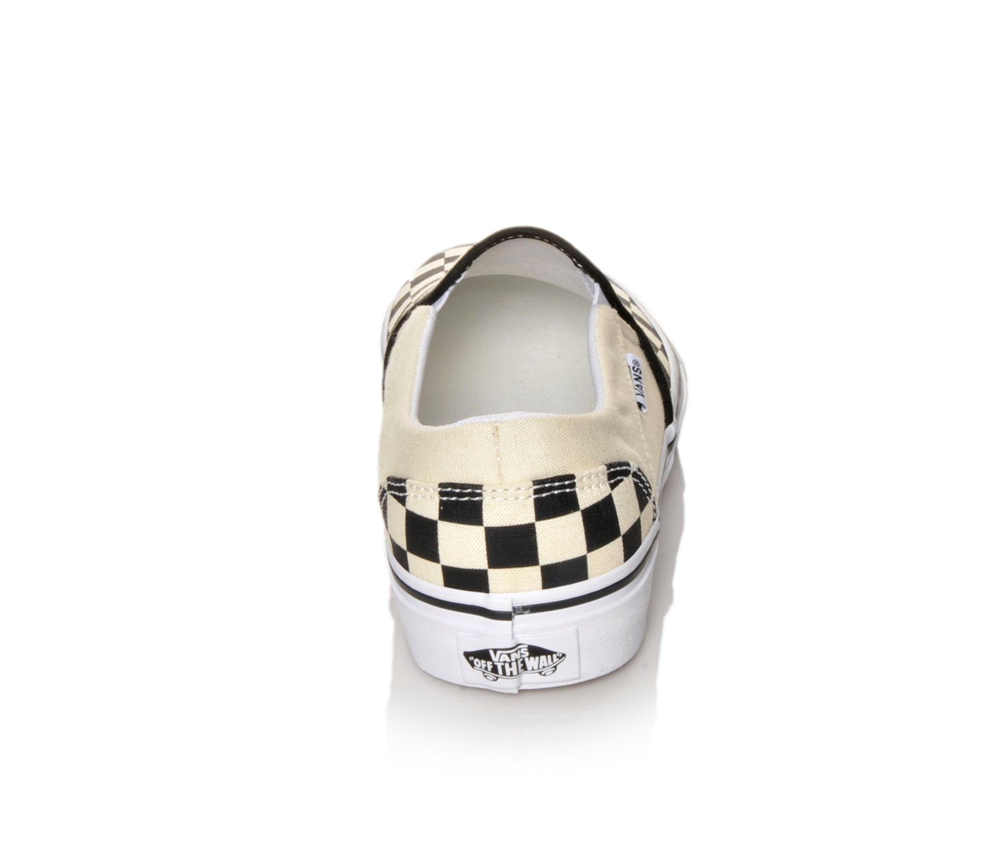 asher checkered vans