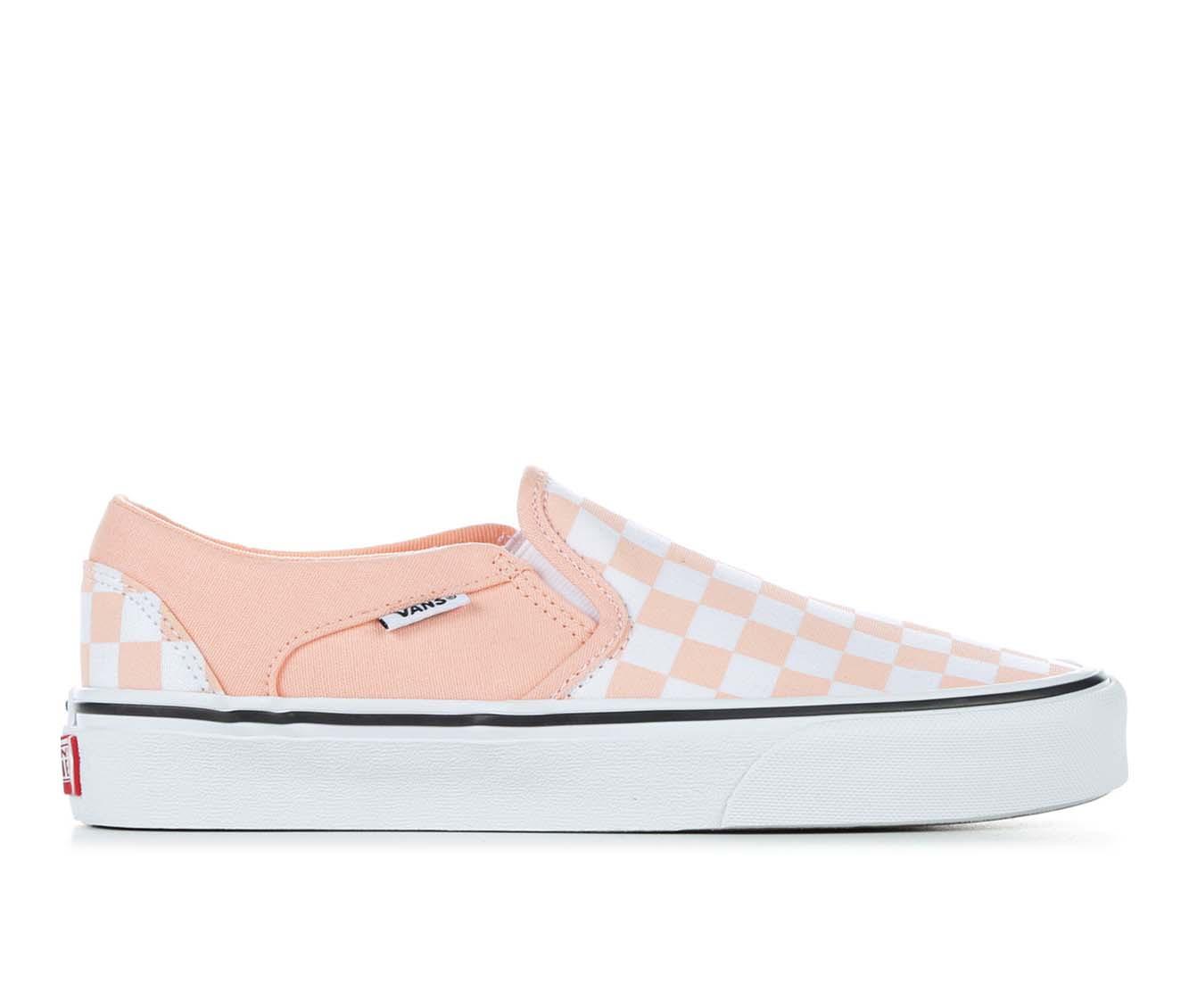 Vans slip outlet on fur pink