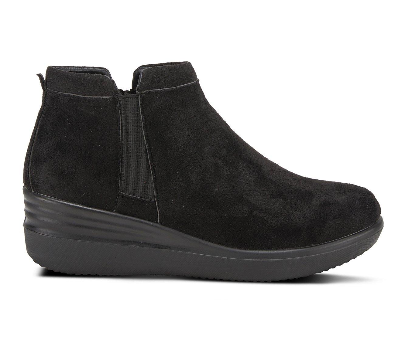 Suede Wedge Boots スエード ウェッジブーツ Women's Suede Wedge Boots-Dream Pairs