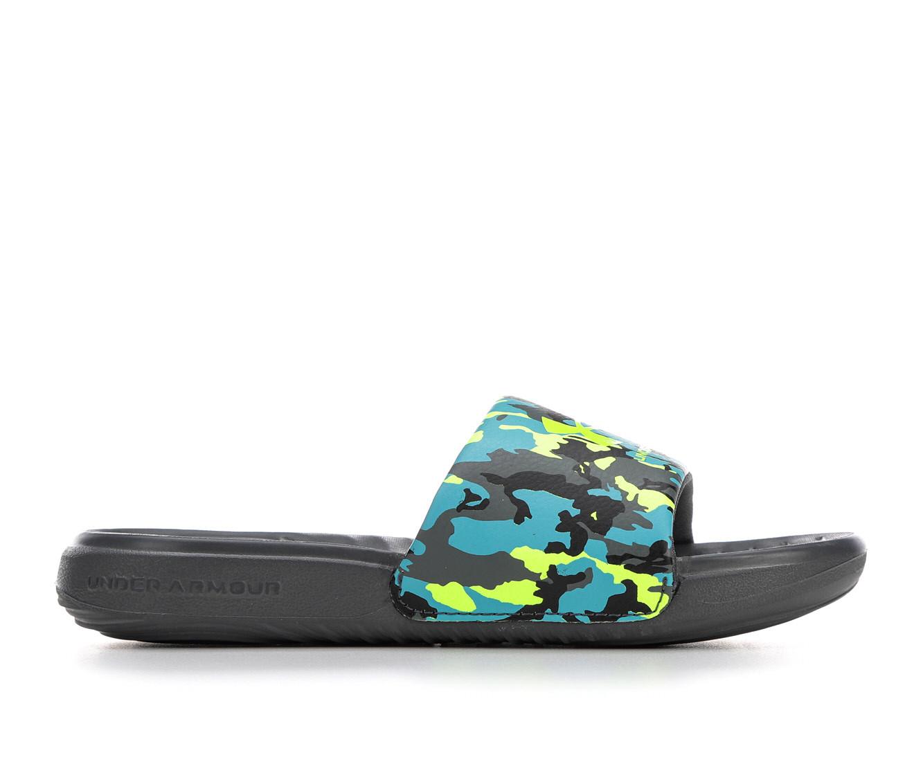 Boys under armour slide hot sale sandals