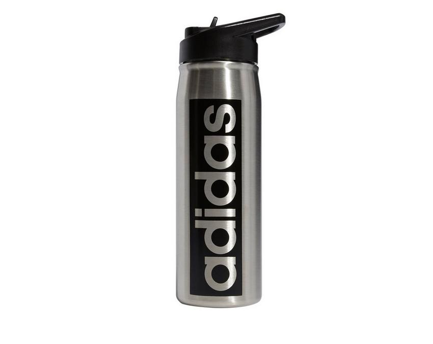 Adidas Steel Straw Metal Water Bottle