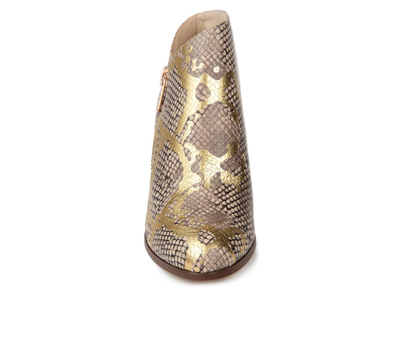 Women's Journee Collection Glam Wedge Booties