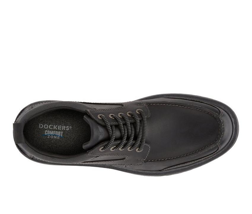 Dockers Men's Overton Black Water Repellent Oxfords Shoes 