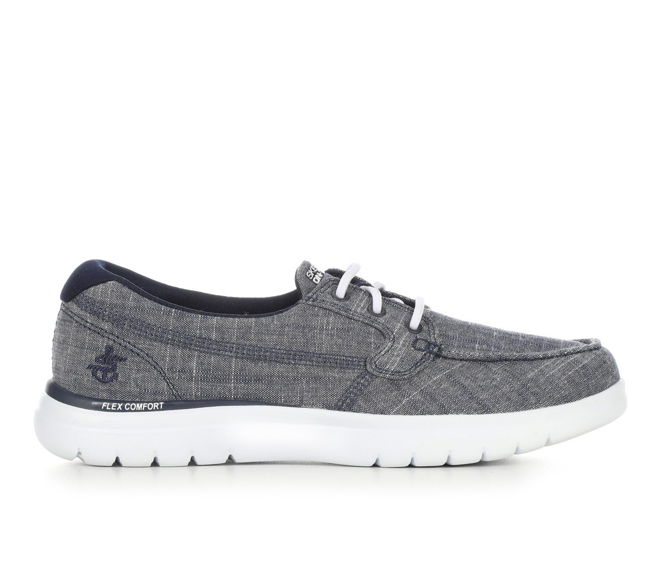 Gowalk Lite Skechers Boat Shoes Womens Navy Skechers Go Womens