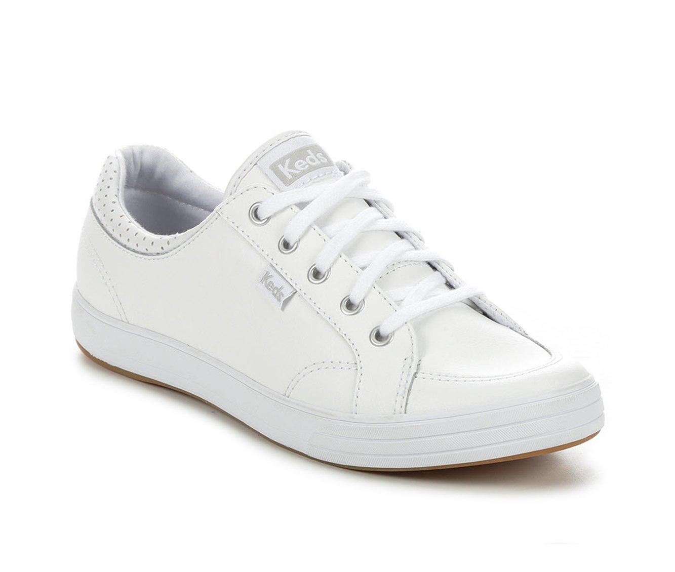 keds leather sneakers womens