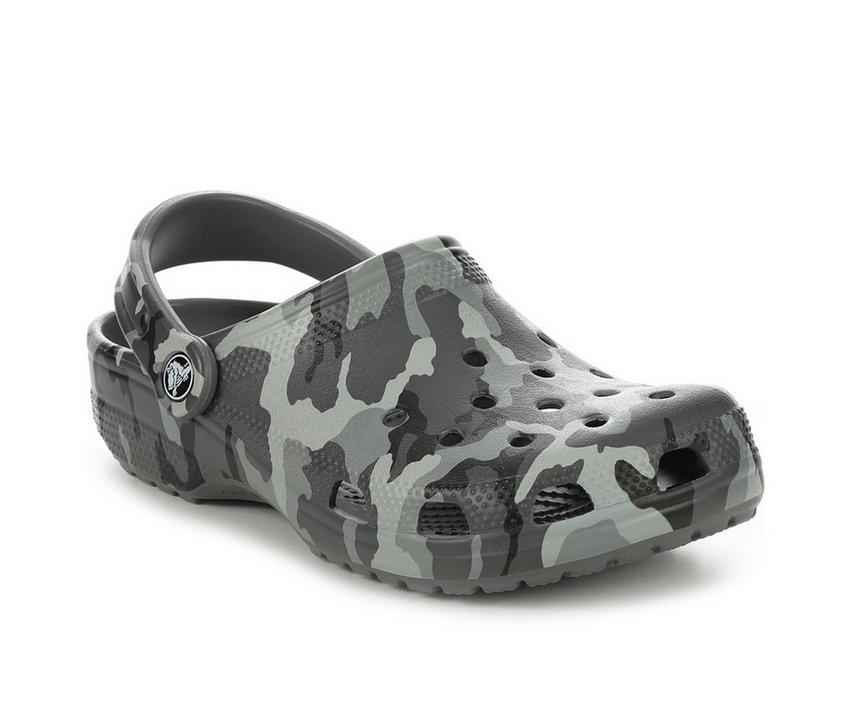Adults' Crocs Classic Camo Print Clogs | Shoe Carnival