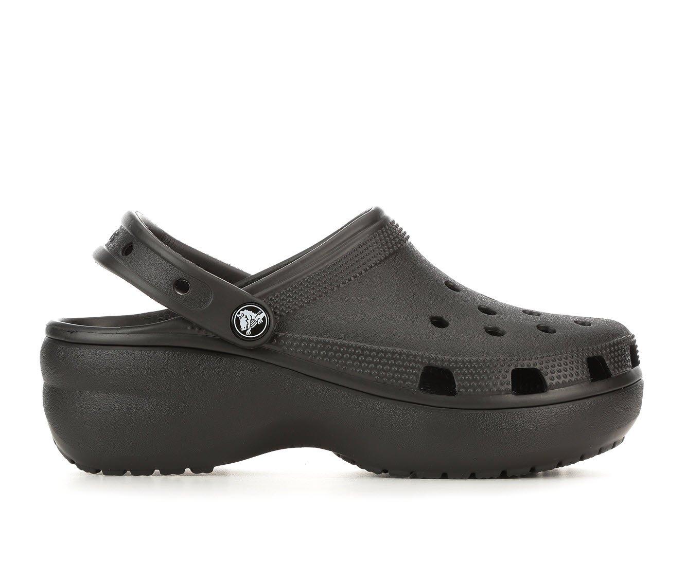 Croc wedge outlet sandals