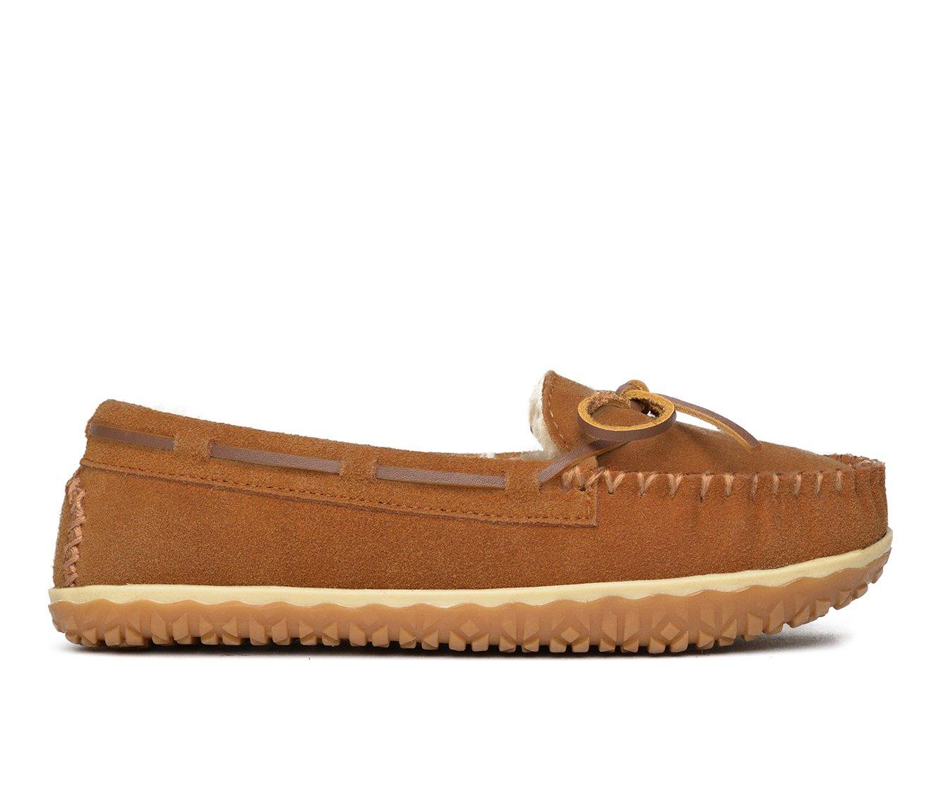 minnetonka women's tilia suede moccasin slippers