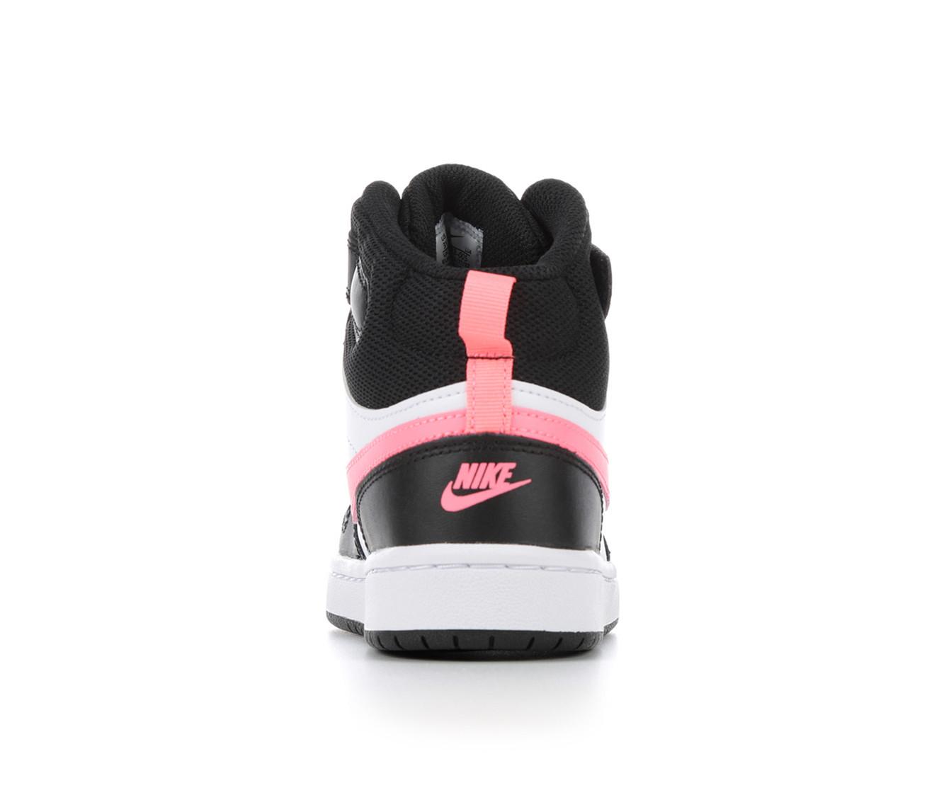 Smash eend Normaal Girls' Nike Little Kid Court Borough Mid 2 Sneakers