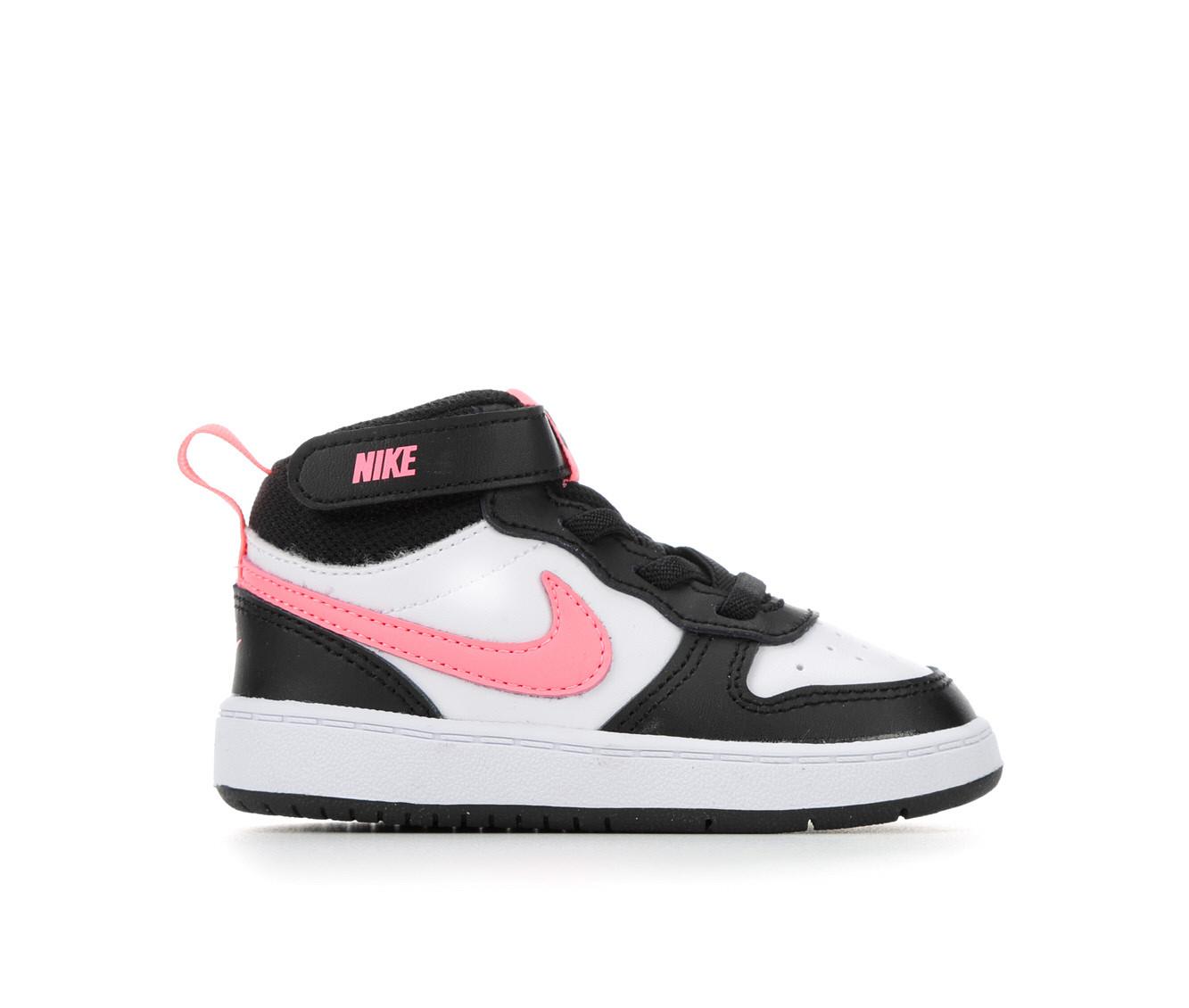 Girls' Nike Infant & Toddler Court Mid Sneakers