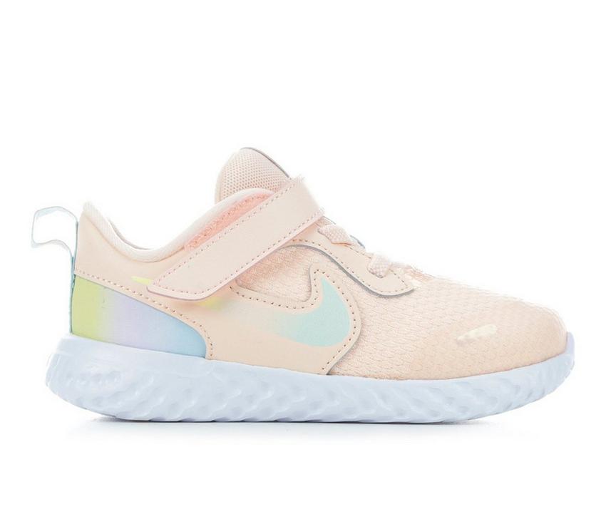 Girls' Nike Infant & Toddler Revolution 5 SE Running Shoes