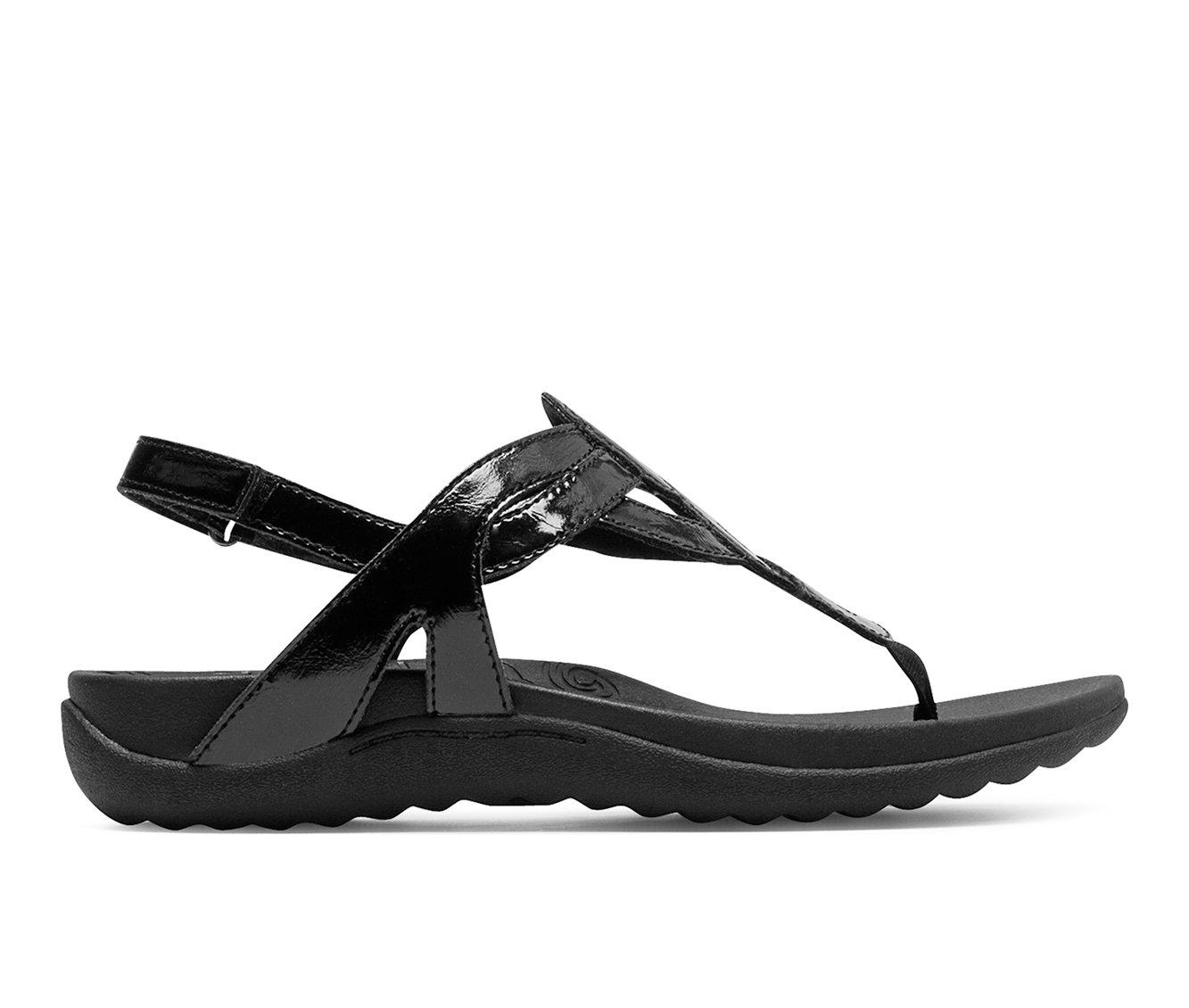 スニーカー Rockport Women's Aurora Sandal Black M RWULORA Amazon.com | Rockport Women's Rora Flat Sandal, Black, 6 | Flats