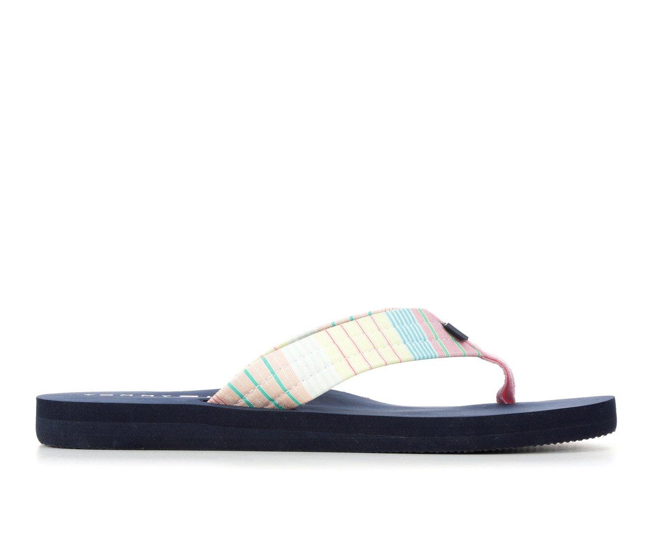 Tommy Hilfiger Navy Blue Designer Flip Flop Sandals