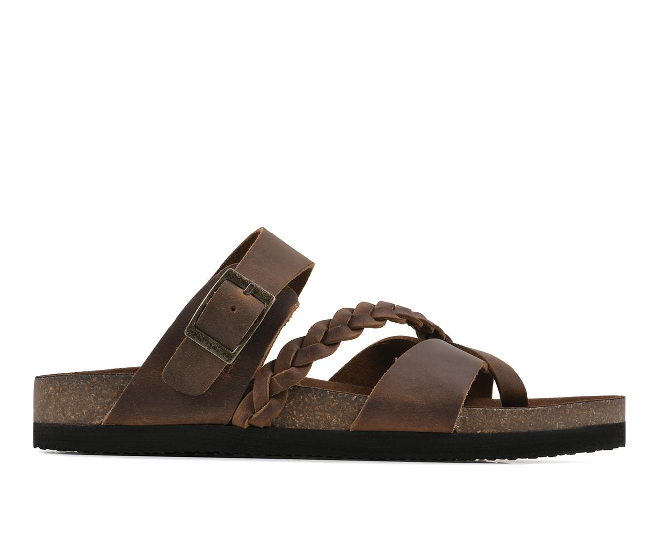 White mountain black hot sale sandals