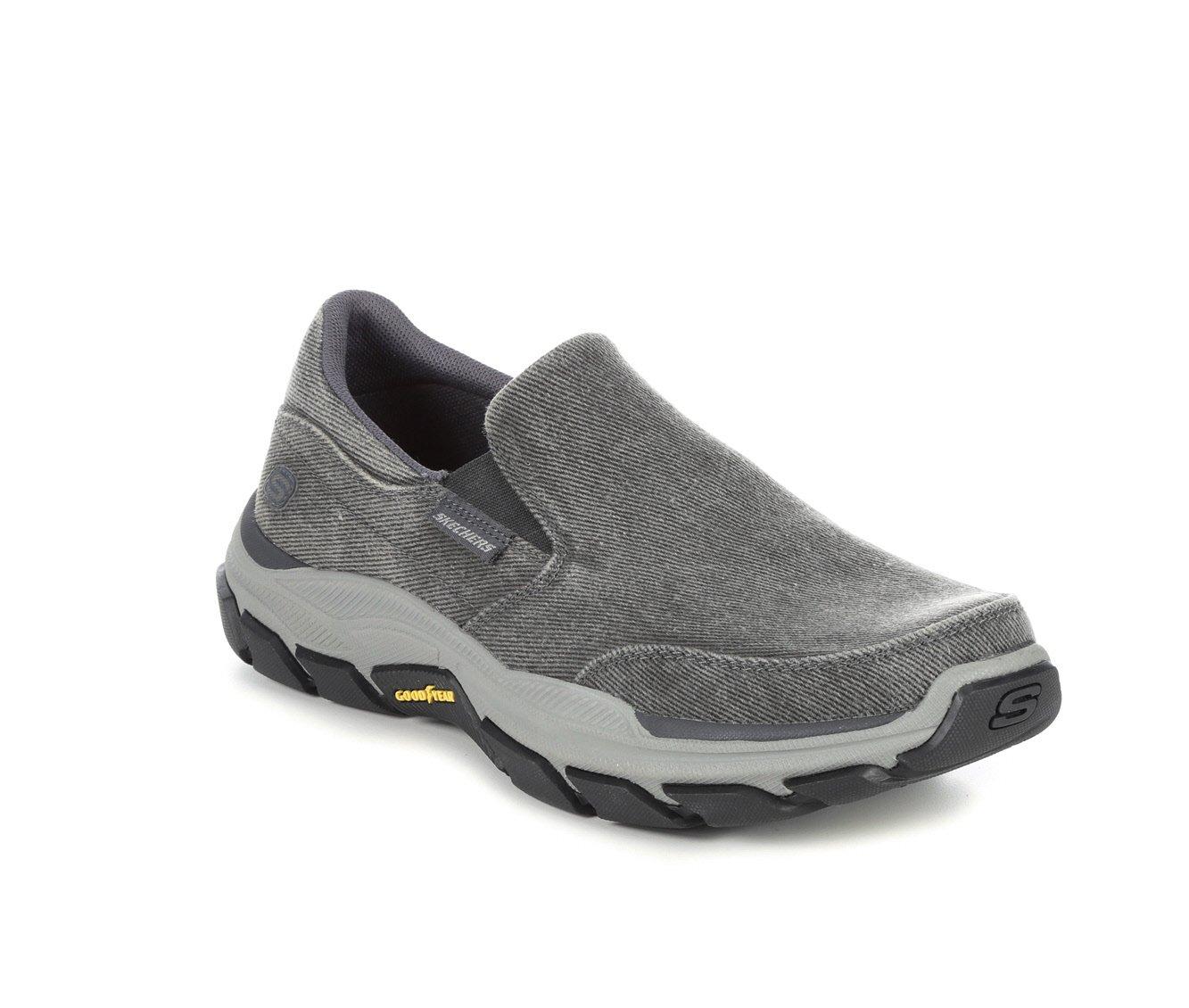 skechers wide fit men's slip ons