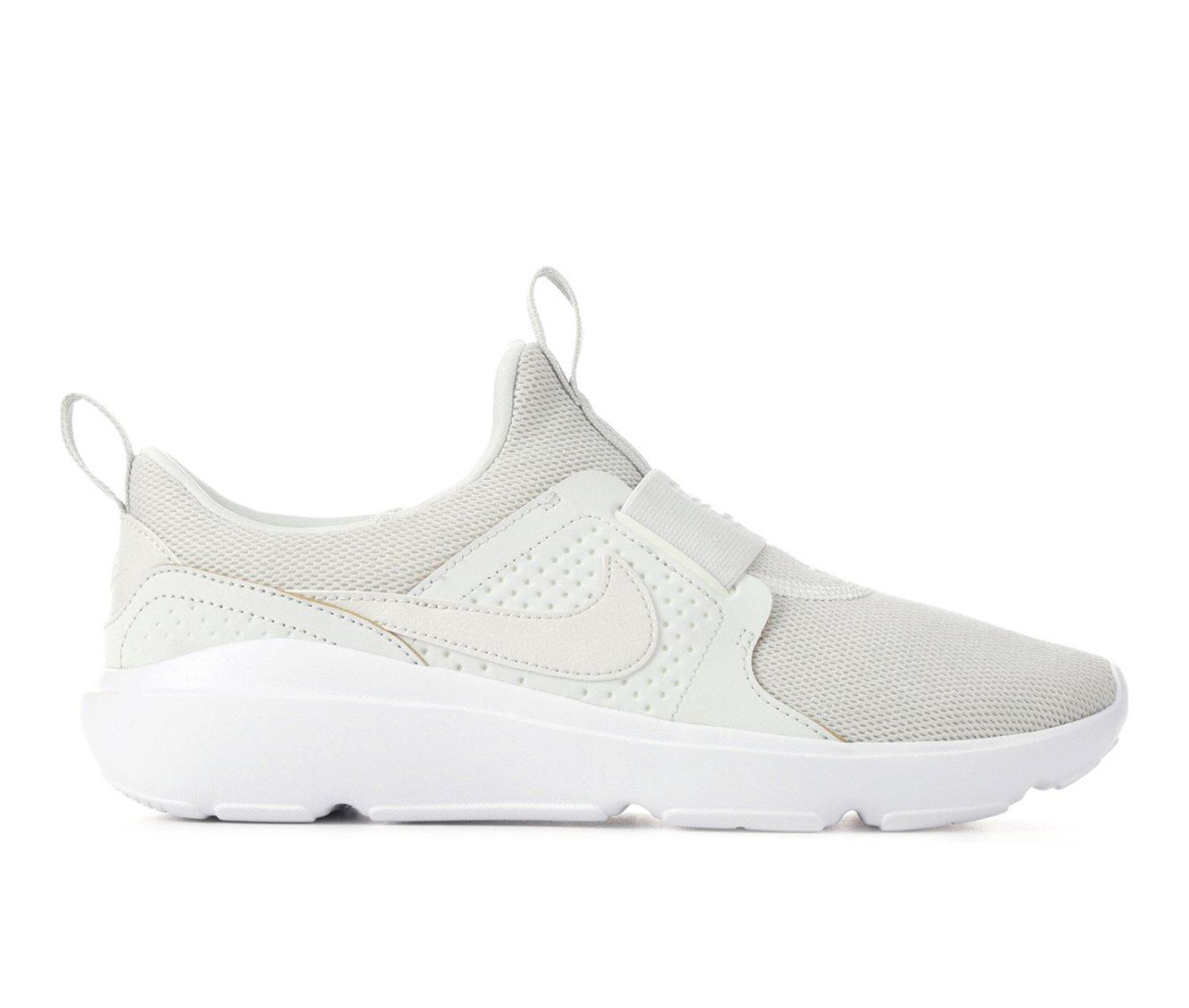 grey and white nikes womens