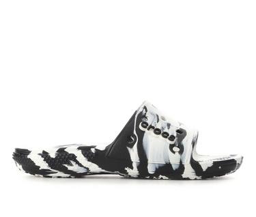 Adults' Crocs Classic Marbled Slide Sandals