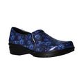 Women's Easy Works by Easy Street Tiffany Navy Henna Floral Slip-Resistant Clogs
