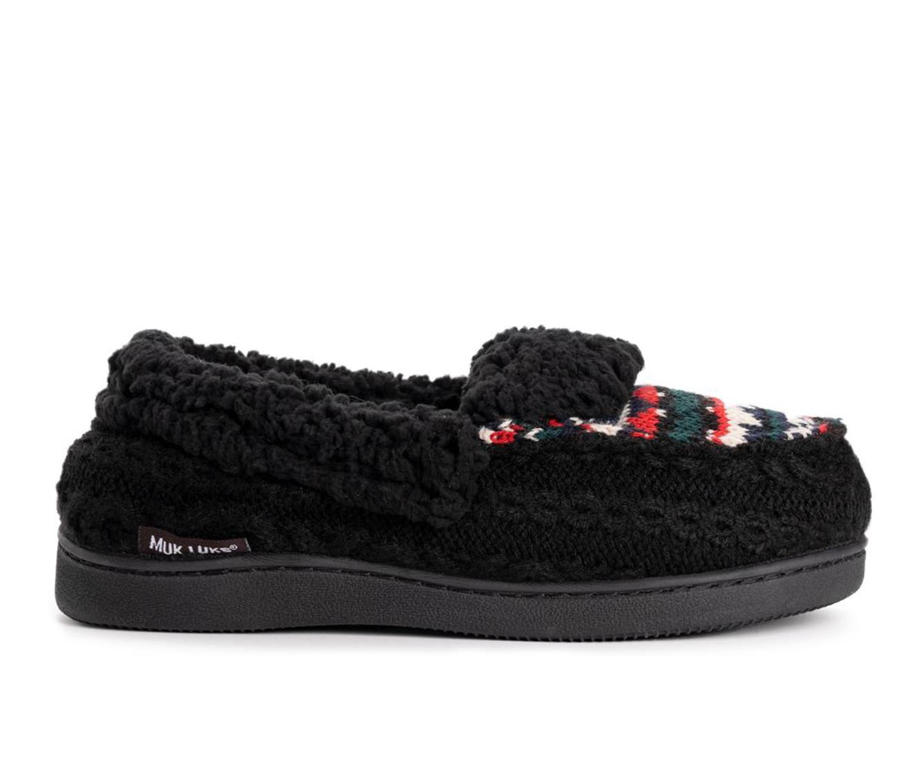  MUK LUKS Women's Ballerina Set Fall, Black, One Size