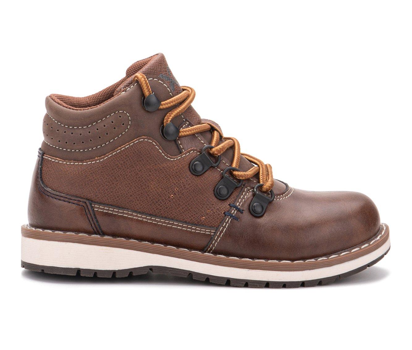 Cathalem Shoes Boys Big_Kid Male Boys Extra Wide Boots Children Mid Top  Outdoor Mountaineering Cotton Shoes Girls Big Winter Boots for Big Boys  Size 8 Brown 31 