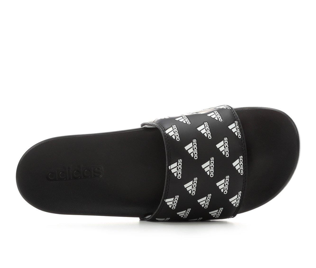 Adidas Adilette Cloudfoam Print Sport Slides