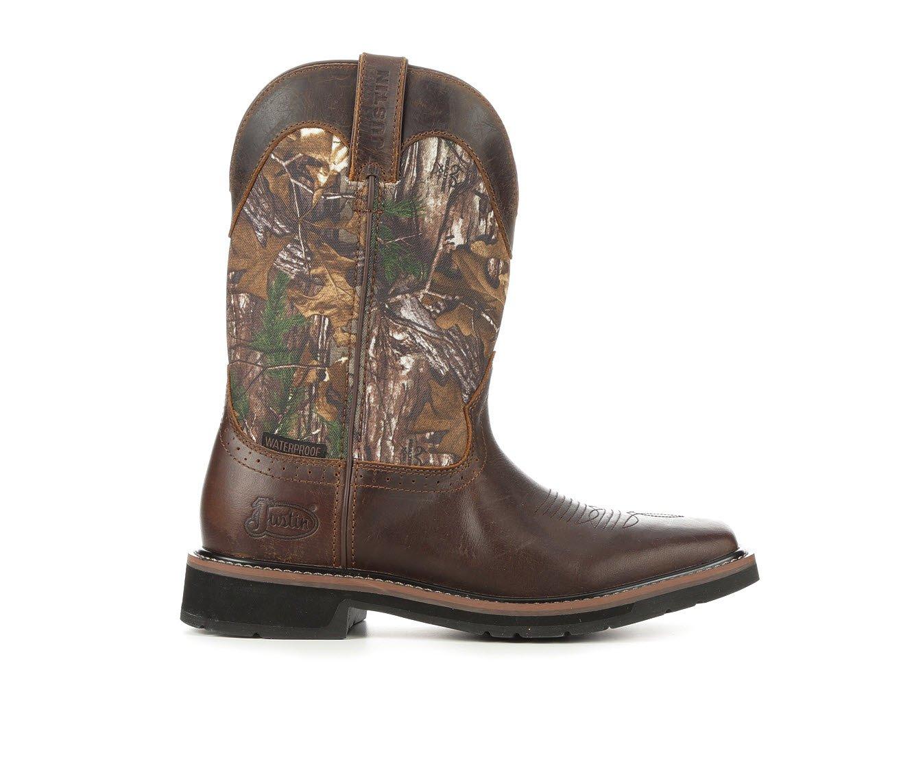 Justin boots clearance width