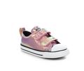 Girls' Converse Infant & Toddler Chuck Taylor Ox Iridescent Glitter Sneakers