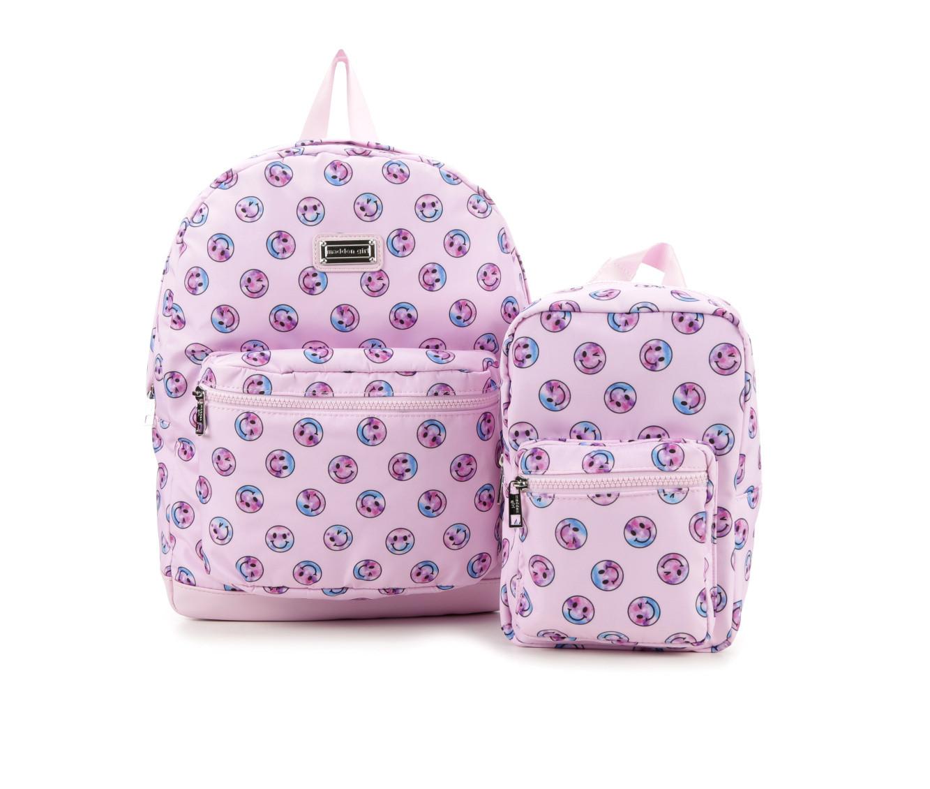 Madden Girl Printed Backpack & Lunch Box Set