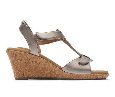 Women's Rockport Blanca T-Strap Wedge Sandals