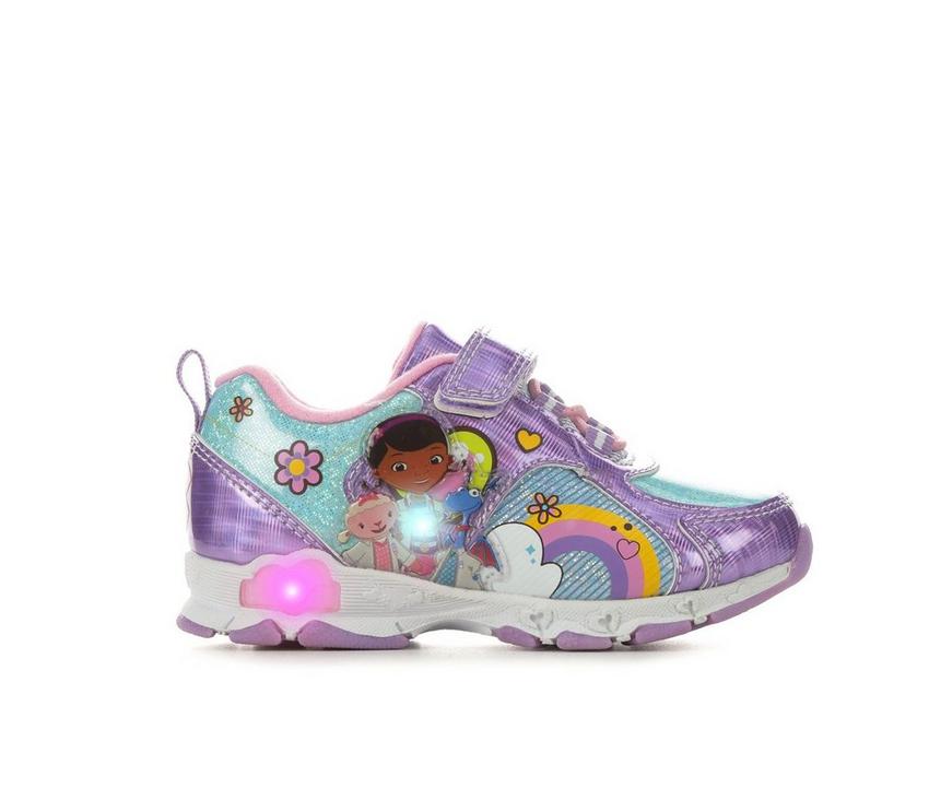 Girls' Disney Toddler & Little Kid Doc McStuffins 14 Light-Up Sneakers