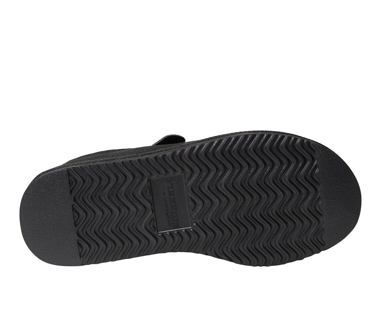 Fireside by Dearfoams Men's Grafton Genuine Shearling Clog Slippers