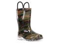 Boys' Western Chief Toddler Lighted Camo Rain Boots