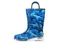 Boys' Western Chief Toddler Shark Light Rain Boots